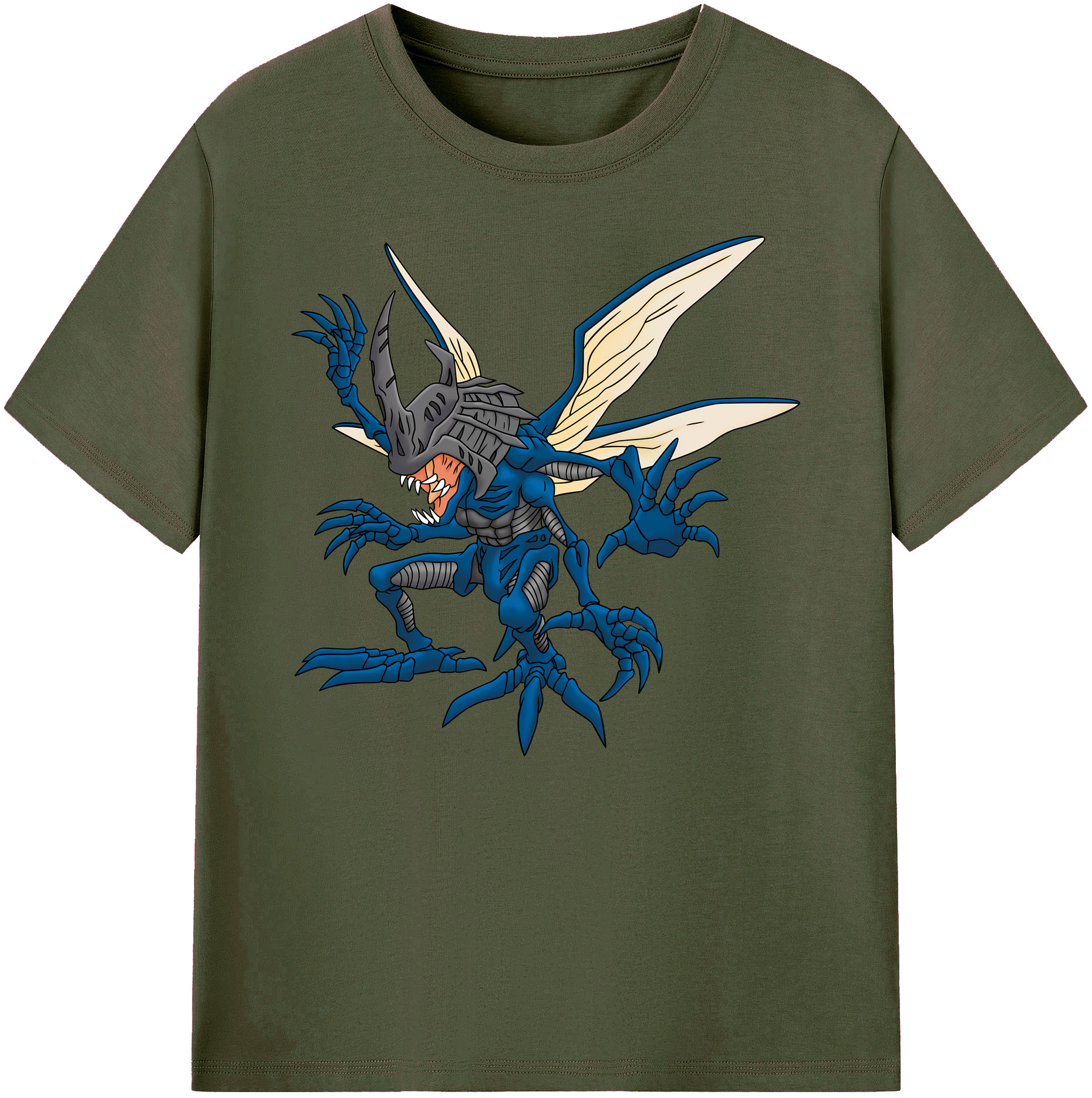 （画像用） Digimon デジタルモンスター/デジモン 綿100％ メンズ半袖Tシャツ｜肌触りやわらか＆通気性